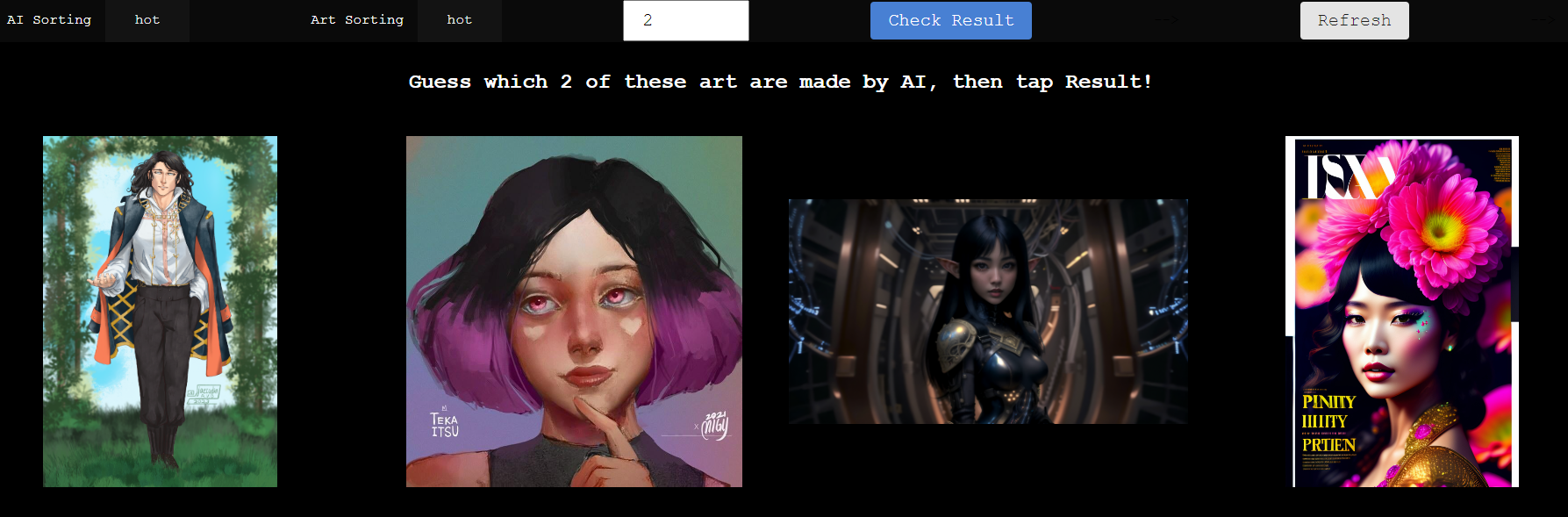 Recommend Page